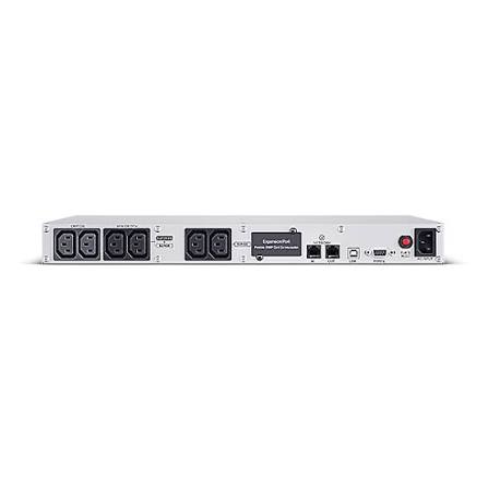 CP700EIPFCRM1U - CyberPower 700VA 420W Pure Sine Wave Line-Interactive 1U Rackmount UPS