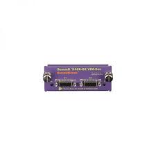 OPTIONAL VIRTUAL INTERFACE MODULE FOR THE REAR OF THE X460-G2 PROVIDING 2 PORTS