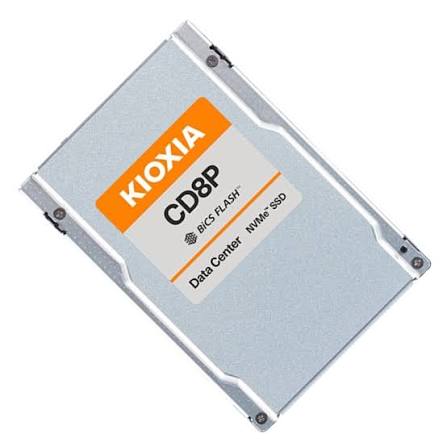 KCD8XPUG30T7 - Kioxia CD8P-R 30.72TB 2.5" U.2/U.3 15mm PCIe 5 x 4 NVMe 3D TLC  Solid State Drive