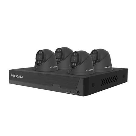 FN9108E-T4-2T - Foscam 8-Channel 5MP PoE NVR Kit