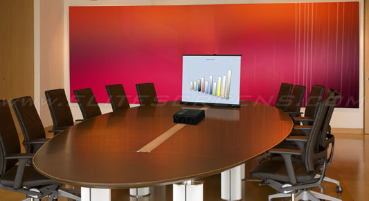 PC35W - Elite Screens 35IN FREE-STANDING PROJECTION SCREEN