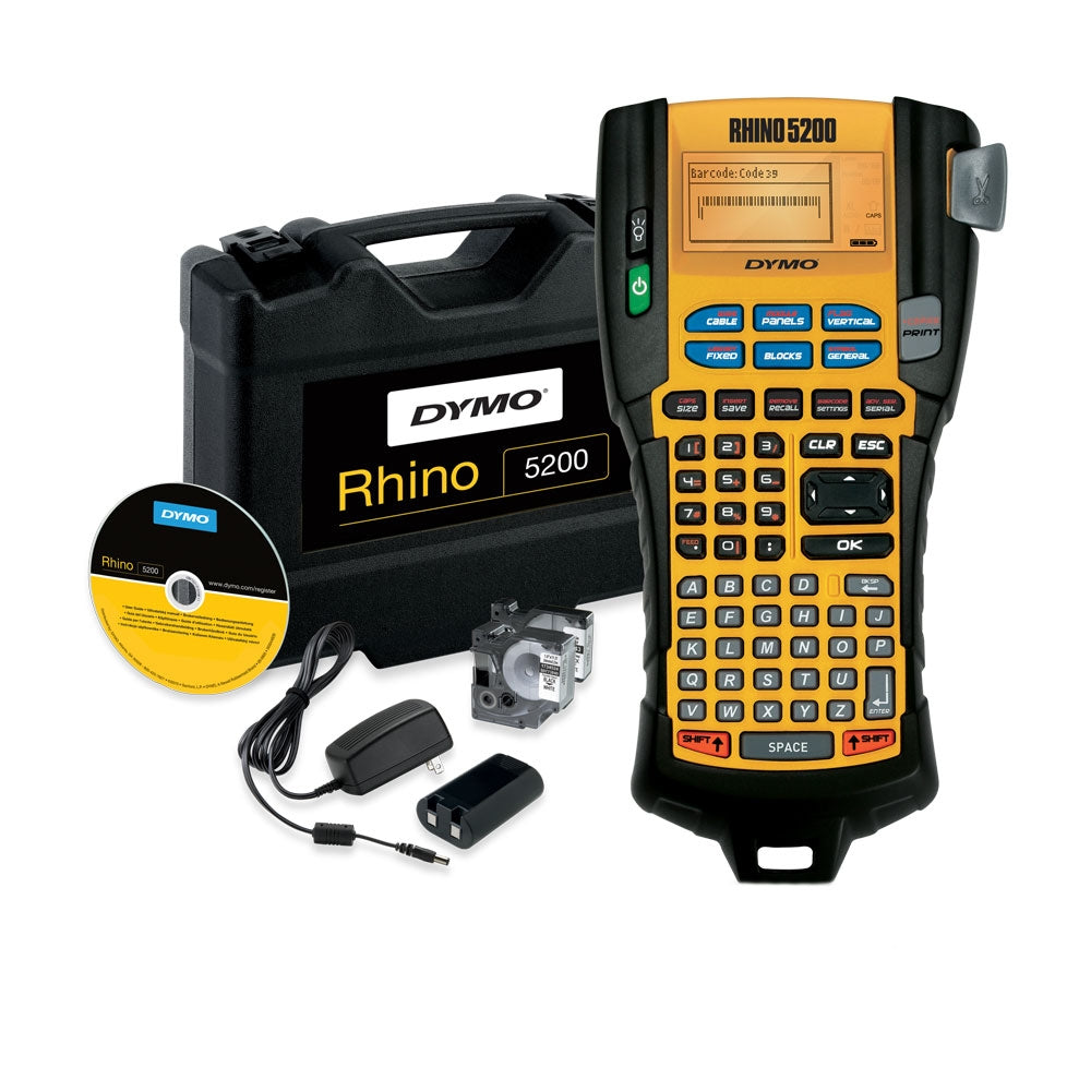 S0841400 - Dymo Rhino 5200 Label Printer in Hard Case Kit