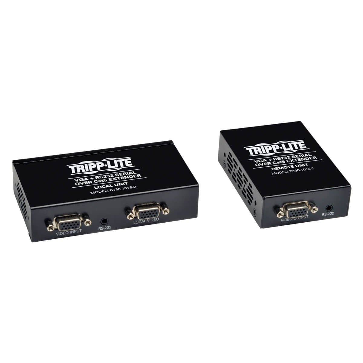 VGA RS232 OVER CAT5/CAT6 EXTENDER TRANSMITTER/RECEIVER EDID TAA