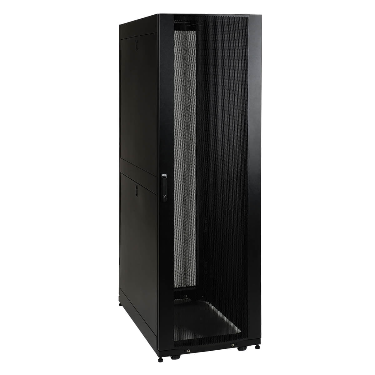 42U RACK ENCLOSURE CABINET 32 INCH DEPTH THREADED 10-32 MOUNT HOLES