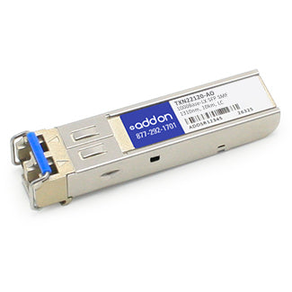 TXN22120-AO - AddOn Networks ADDON INTEL TXN22120 COMPATIBLE TAA COMPLIANT 1000BASE-LX SFP TRANSCEIVER (SMF,