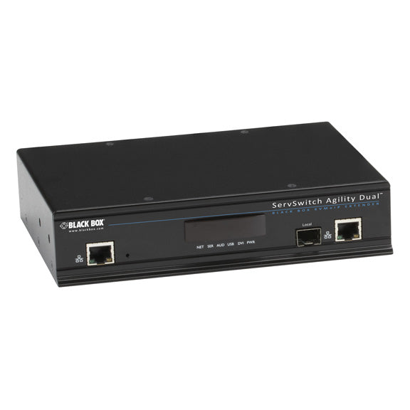 KVM-OVER-IP MATRIX SWITCH TRANSMITTER - DUAL-HEAD, DUAL-LINK DVI-D, USB 2.0, GSA