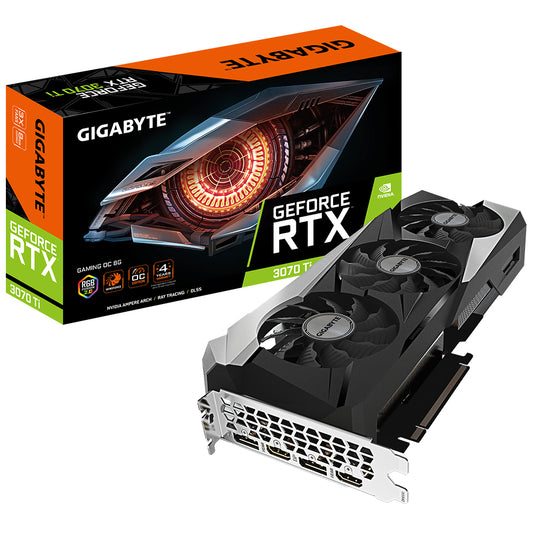 Gigabyte GV-N307TGAMING OC-8GD graphics card NVIDIA GeForce RTX 3070 Ti 8 GB GDDR6X