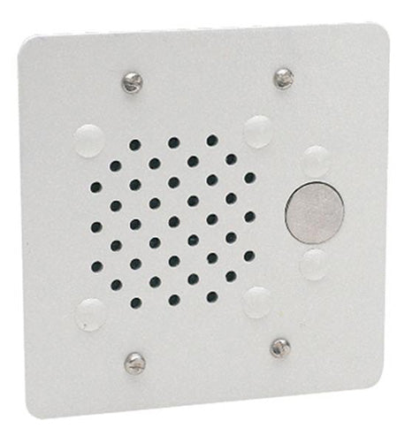 V-1073 - Valcom DOORPLATE SPEAKER VANDAL-RESISTANT, WHI