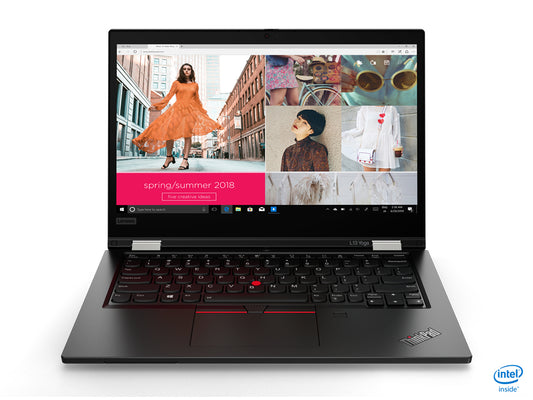 Lenovo ThinkPad L13 Yoga i5-1145G7 Hybrid (2-in-1) 13.3" Touchscreen Full HD IntelÂ® Coreâ„¢ i5 8 GB DDR4-SDRAM 256 GB SSD Wi-Fi 6 (802.11ax) Windows 10 Pro Black