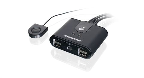 GUS404 - iogear 4X4 USB PERIPHERAL SHARING SWITCH