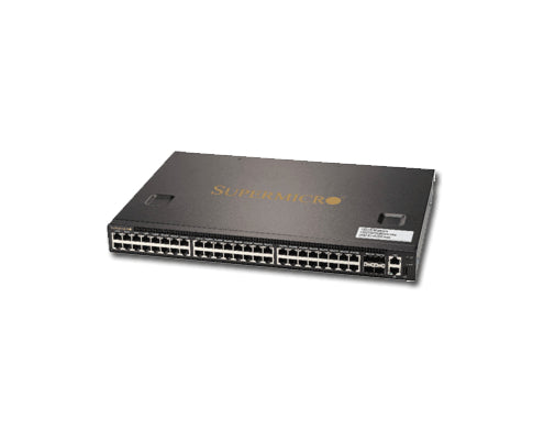 Supermicro SSE-G3648B network switch L2/L3 Gigabit Ethernet (10/100/1000) Black 1U