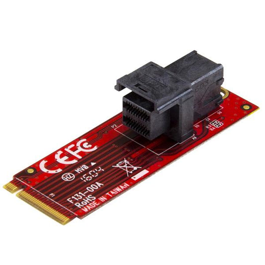 M2E4SFF8643 - StarTech.com ADD U.2 PCIE NVME SSD PERFORMANCE TO YOUR DESKTOP COMPUTER OR SERVER BY CONNECTI