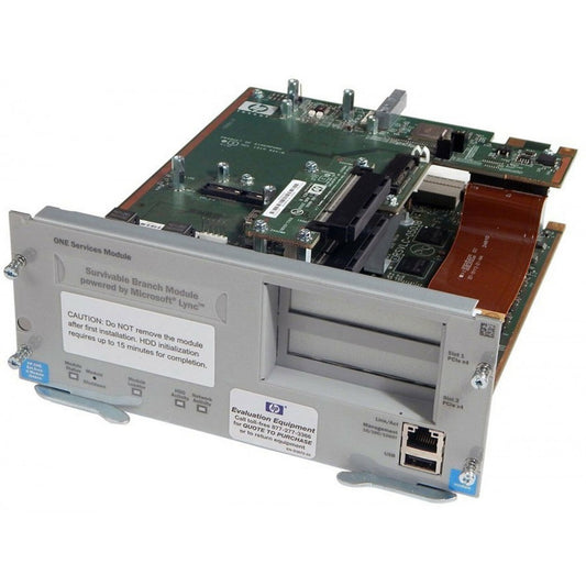 Hewlett Packard Enterprise Survivable Branch Communication zl Module powered by Microsoft Lync