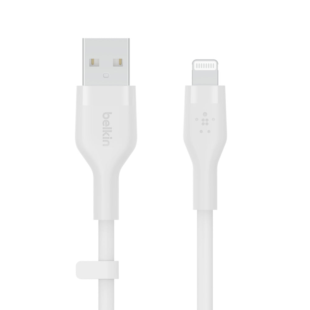 CAA008BT2MWH - Belkin USB-A TO LTG, SILICONE, 2M, WHT