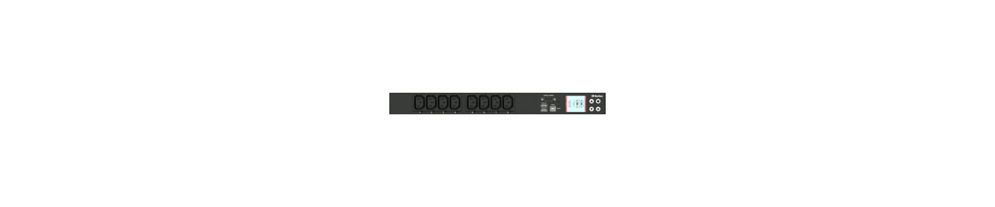 1PH, 208V AC, 16A (16A RATED); 8 OUTLETS: 8X C13; PLUG: IEC 60320 C20 (REAR FEED