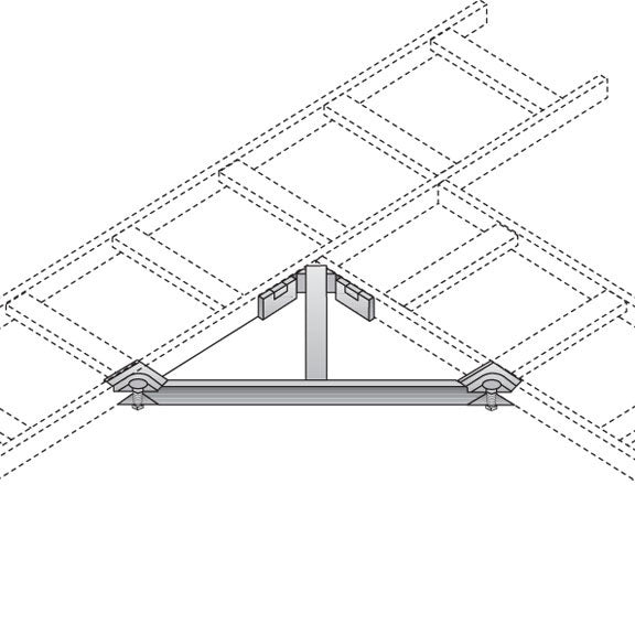 LADDER RACK CORNER SUPPORT BRACKET KIT, GSA, TAA