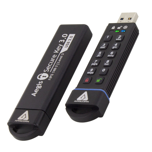 ASK3-480GB - Apricorn 480G 256B AES XTS ENCRYPTED SECR USB 3.0
