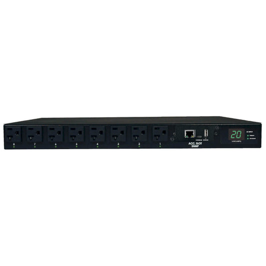 Tripp Lite PDUMH20ATNET power distribution unit (PDU) 16 AC outlet(s) 1U Black