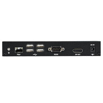 KVM EXTENDER KIT OVER FIBER BUNDLE SINGLE-MONITOR,DISPLAYPORT 4K30,USB 2.0,(2)SF