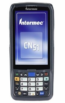 Intermec CN51 handheld mobile computer 4" 480 x 800 pixels Touchscreen 12.3 oz (350 g) Black