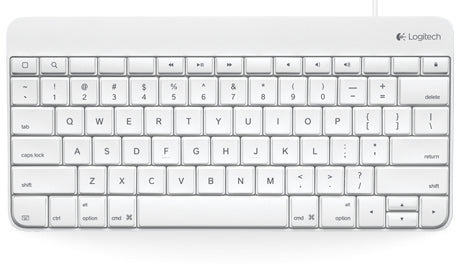 WIRED KEYBOARD FOR IPAD - LIGHTNING CONNECTOR (NEW LAYOUT)