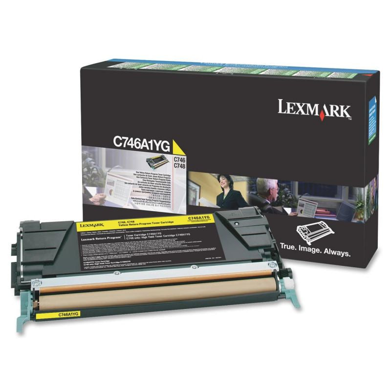 C746A1YG Toner yellow, 7K pages