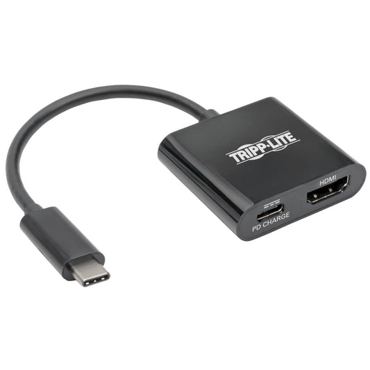 Tripp Lite U444-06N-H4B-C video cable adapter 5.91" (0.15 m) USB Type-C HDMI + USB Black