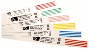 WRISTBAND, POLYPROPYLENE, 1.25X11IN (31.8X279.4MM); DT, Z-BAND DIRECT, COATED, P