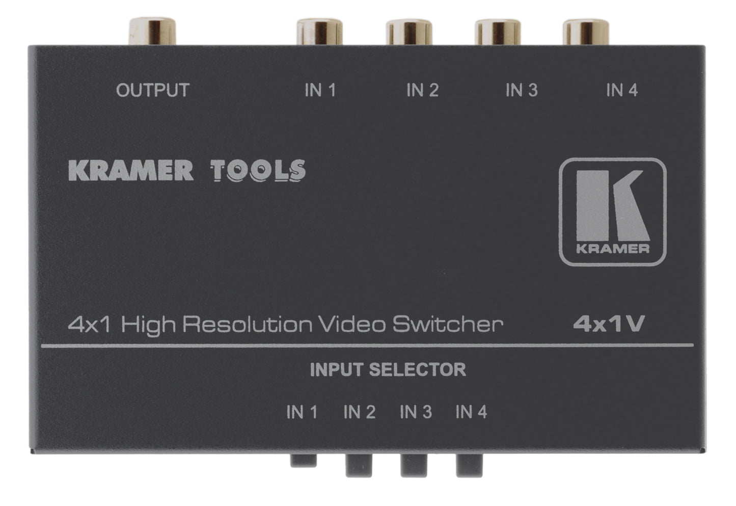 4X1V - Kramer Electronics 4X1COMPOSITE VIDEO MECHANICAL SWITCHER