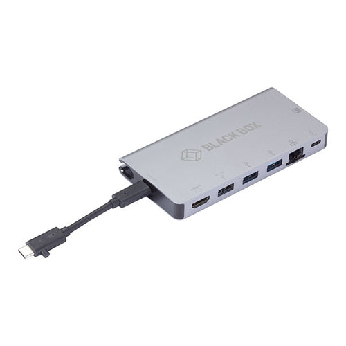 Black Box USBC2000-DVI-KIT interface hub USB 3.2 Gen 1 (3.1 Gen 1) Type-C Silver