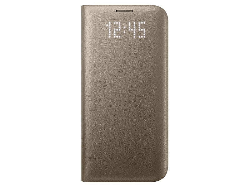 Samsung LED View Cover mobile phone case 5.5" Folio Gold