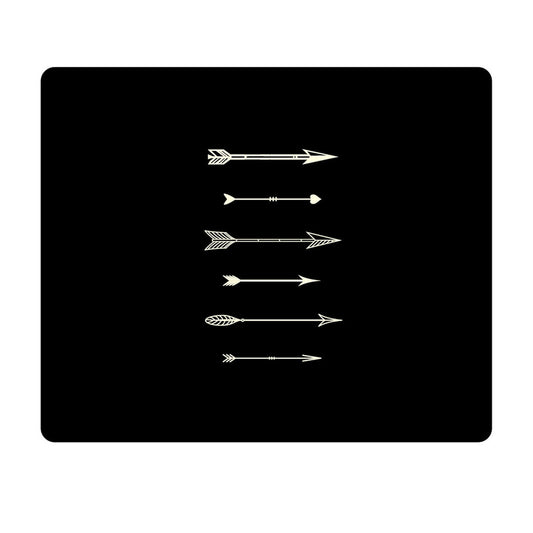 OP-MPV1BM-HIP-19 - Centon OTM BLACK MOUSE PAD SHOOTING WHITE ARR