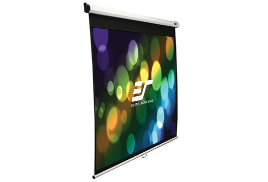 M120XWV2-SRM - Elite Screens SLOW RETRACT PROJECTOR SCREEN