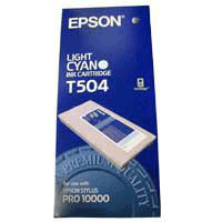 T504011 - Epson INK CARTRIDGE - LIGHT CYAN - FOR STYLUSPRO 10000/10600