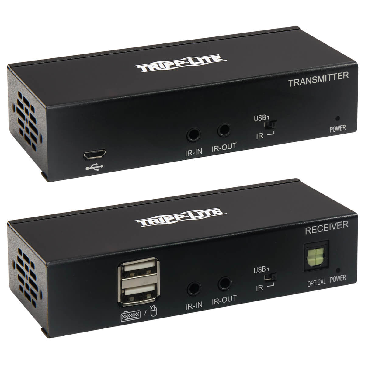 Tripp Lite B127A-1A1-BCBH AV extender AV transmitter & receiver Black