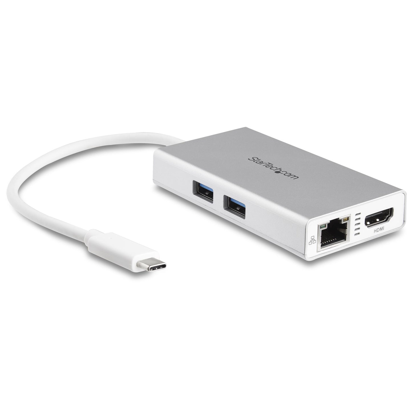 StarTech.com DKT30CHPDW notebook dock/port replicator Wired USB 3.2 Gen 1 (3.1 Gen 1) Type-C Silver, White