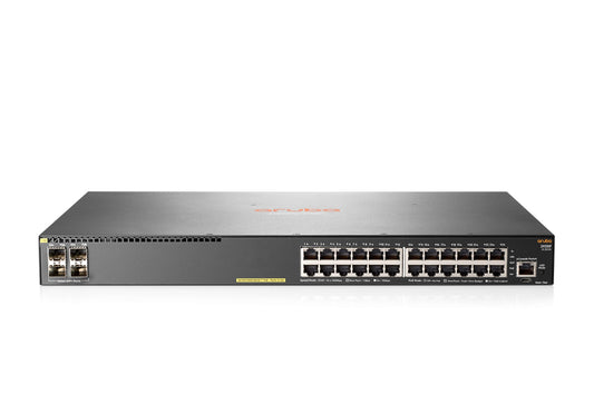 Aruba, a Hewlett Packard Enterprise company Aruba 2930F 24G PoE+ 4SFP+ TAA Managed L3 Gigabit Ethernet (10/100/1000) Power over Ethernet (PoE) 1U Gray