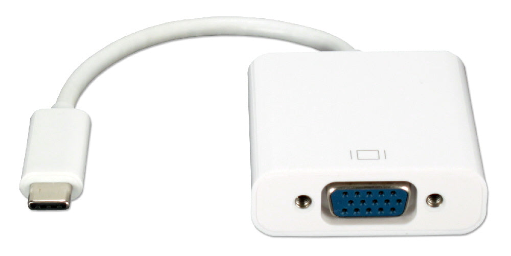 USBCVGA-MF - QVS USB-C/THUNDERBOLT 3 TO VGA