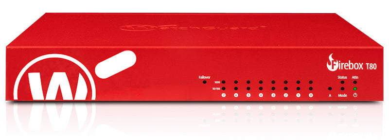 WATCHGUARD FIREBOX T80 WITH 1Y TOTAL SECURITY SUITE(UK)