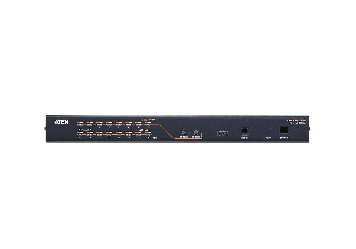 KH2516A - ATEN ALTUSEN 2-Console 16-Port Cat 5 High-Density KVM Switch