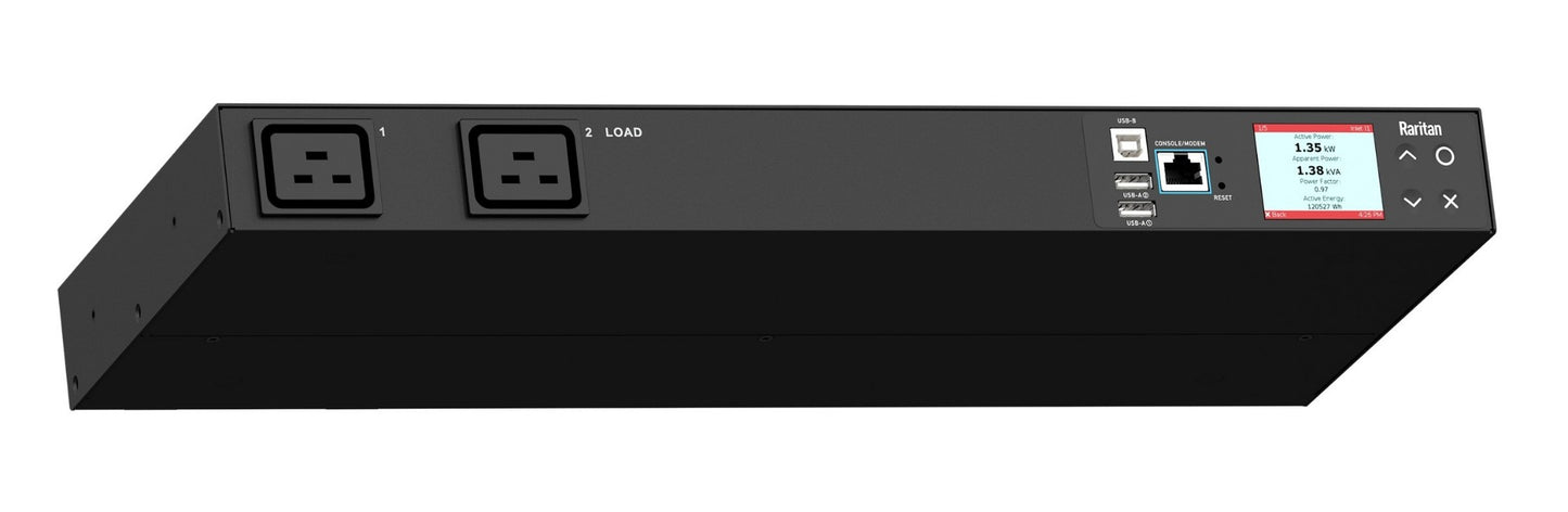 Raritan PX3-3211 power distribution unit (PDU) 2 AC outlet(s) Black