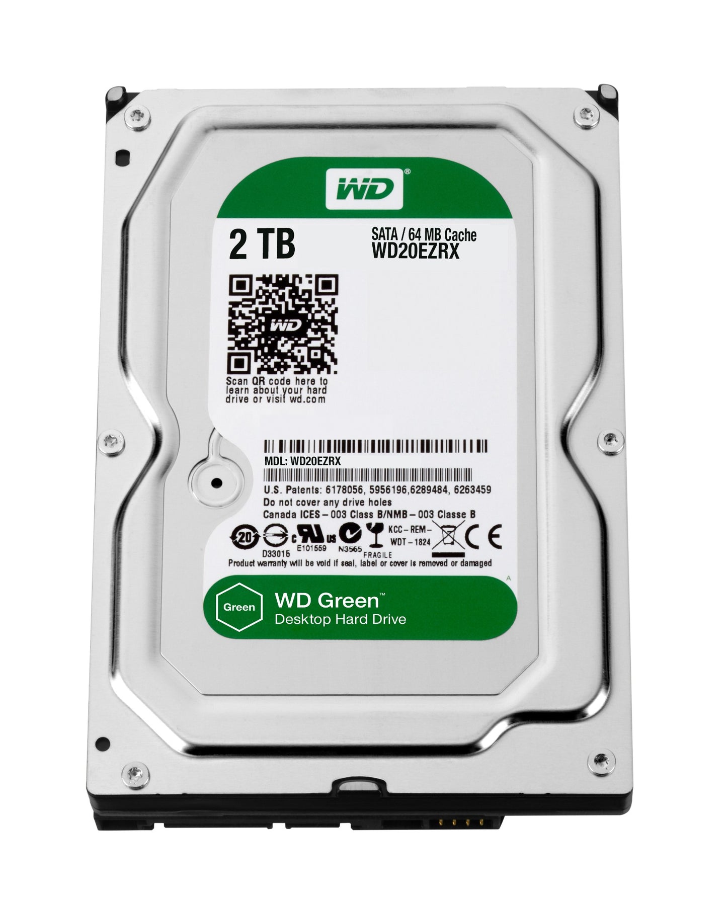 Western Digital Caviar Green 2TB 3.5" 2000 GB Serial ATA III