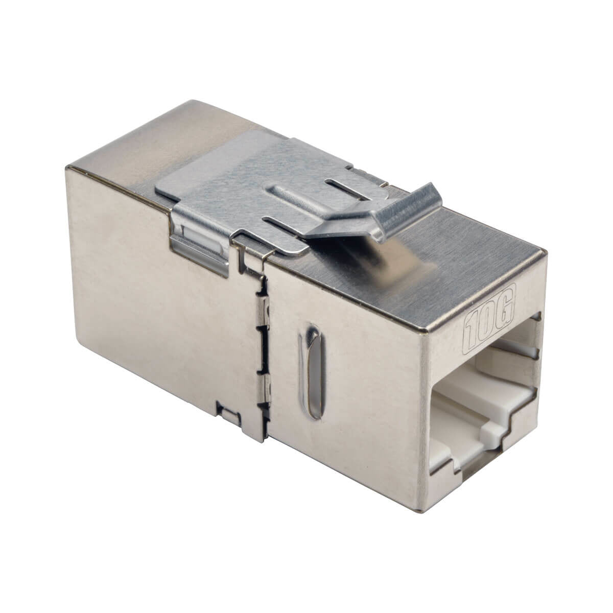 N235-001-SH-6AD - Tripp Lite CAT6A STRAIGHT THROUGH MODULAR SHIELDED IN LINE COUPLER RJ45 F/F 1 X RJ-45 FEMALE NETWORK 1 X RJ-45 FEMALE NETWORK