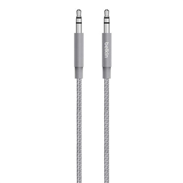 Belkin AV10164BT04-GRY audio cable 47.2" (1.2 m) 3.5mm Gray