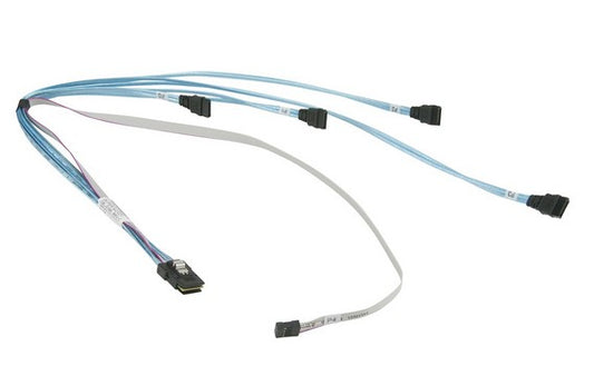 Supermicro CBL-0188L-02 Serial Attached SCSI (SAS) cable 27.6" (0.7 m) Blue, Gray