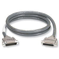 RS232 DOUBLE SHIELDED CABLE - METAL HOOD, DB25 MALE/FEMALE, 25-CONDUCTOR, 10-FT.