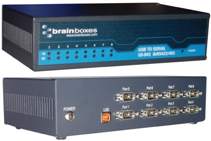 US-842 - Brainboxes USB TO SERIAL ADAPTER 8PORT