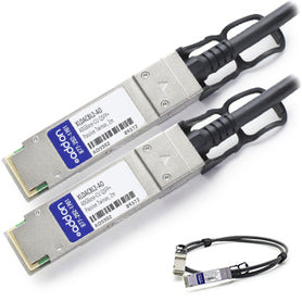 XLDACBL4-AO - AddOn Networks ADDON INTEL COMPATIBLE TAA COMPLIANT 40GBASE-CU QSFP+ TO QSFP+ DIRECT ATTACH CAB