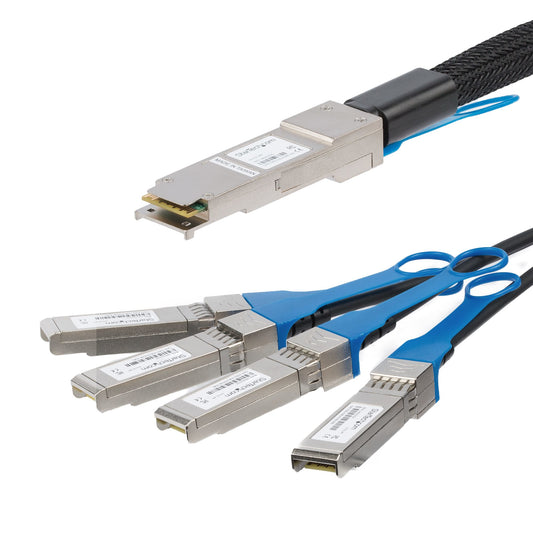 CISCO QSFP-4SFP10G-CU5M COMPATIBLE 5M DIRECT ATTACHED BREAKOUT CABLE - 40GBPS PA