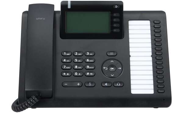 L30250-F600-C427 - Unify Scape CP400 IP Phone Black Wired Handset